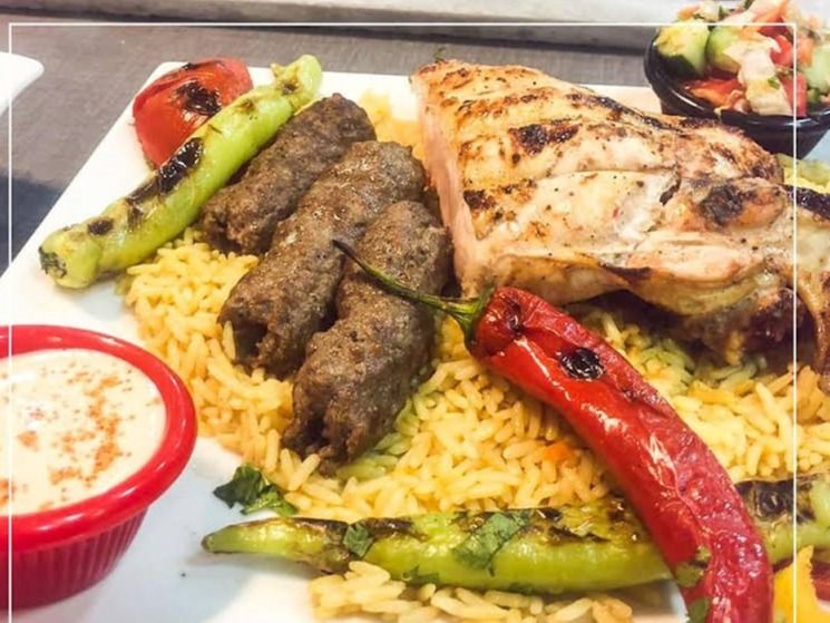 Quarter Chicken With Kofta 1/8 Kilo