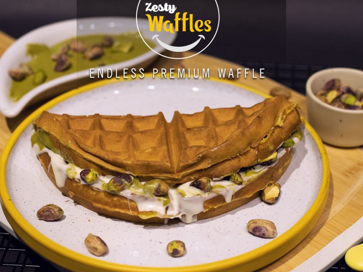 Pistachio Waffle