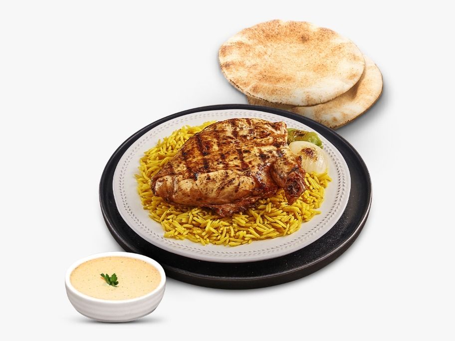 1/4 Grilled Chicken Breast Meal