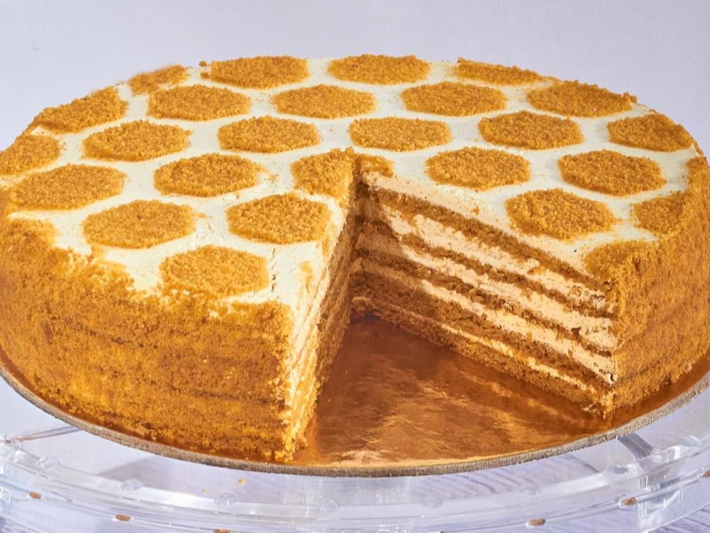 Vanilla honey cake