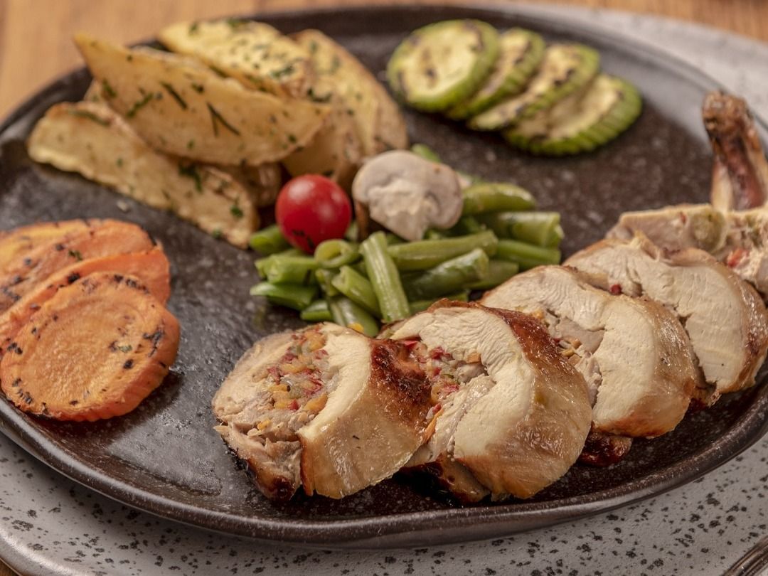Veggie Stuffed Chicken
