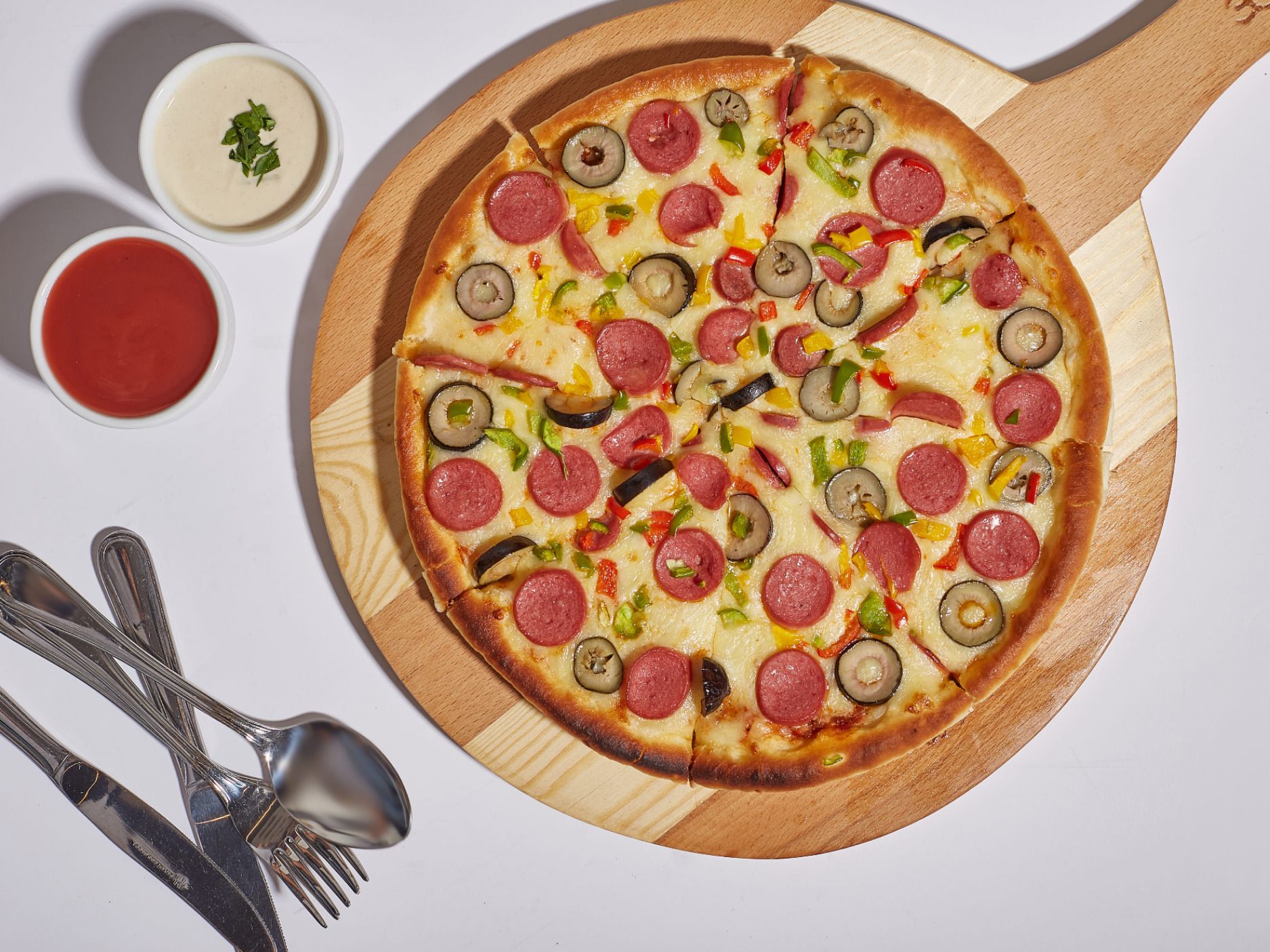Hot Dog Pizza