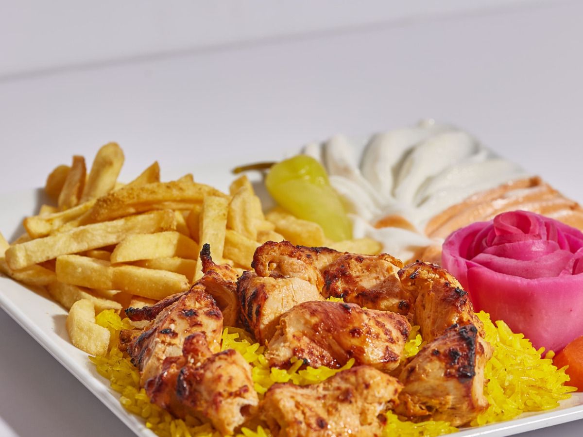 Shish Tawook meal