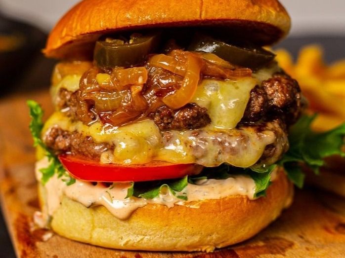Double Smashed Burger