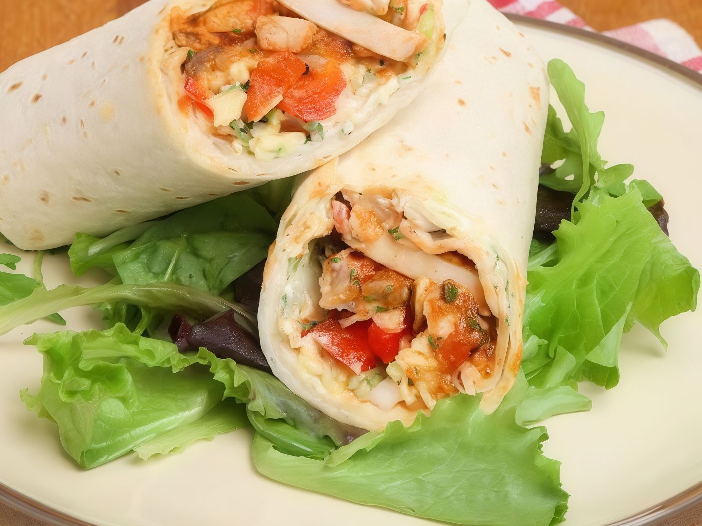 Tortilla Fajita Wedges
