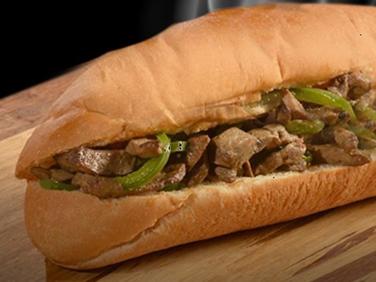 Medium mutton liver sandwich