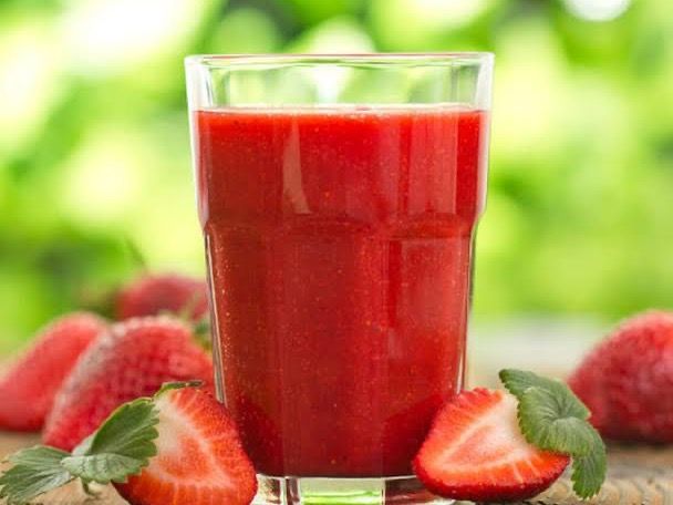 Fresh Strawberry Juice