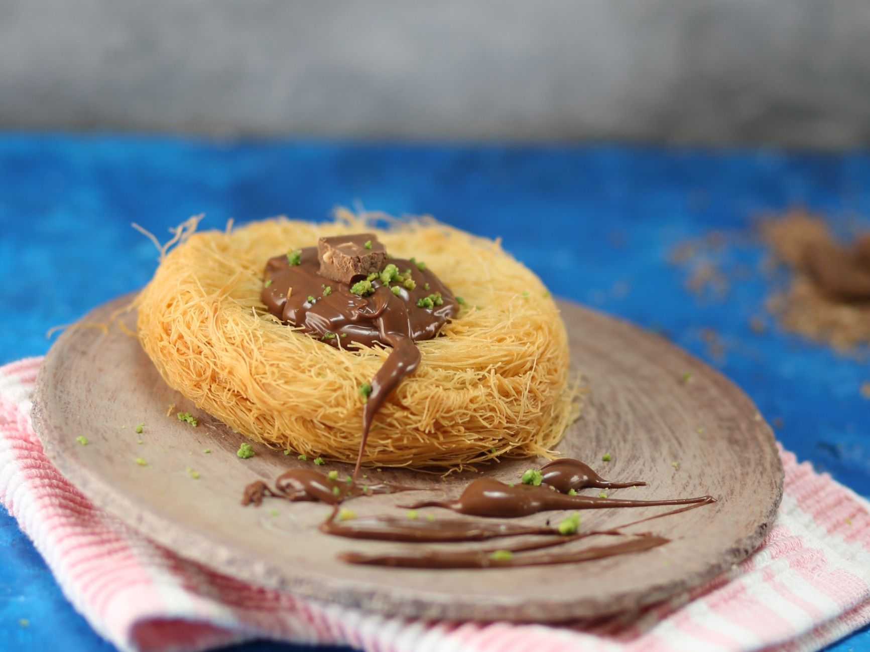 Konafa With Nutella