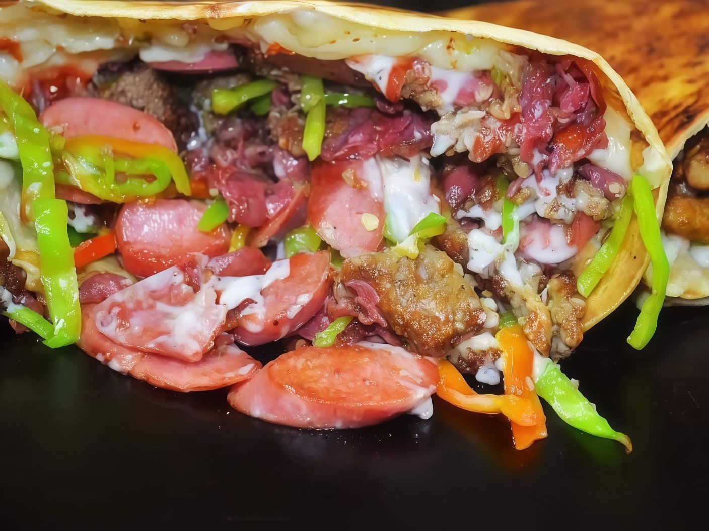 Mixed Grill Crepe