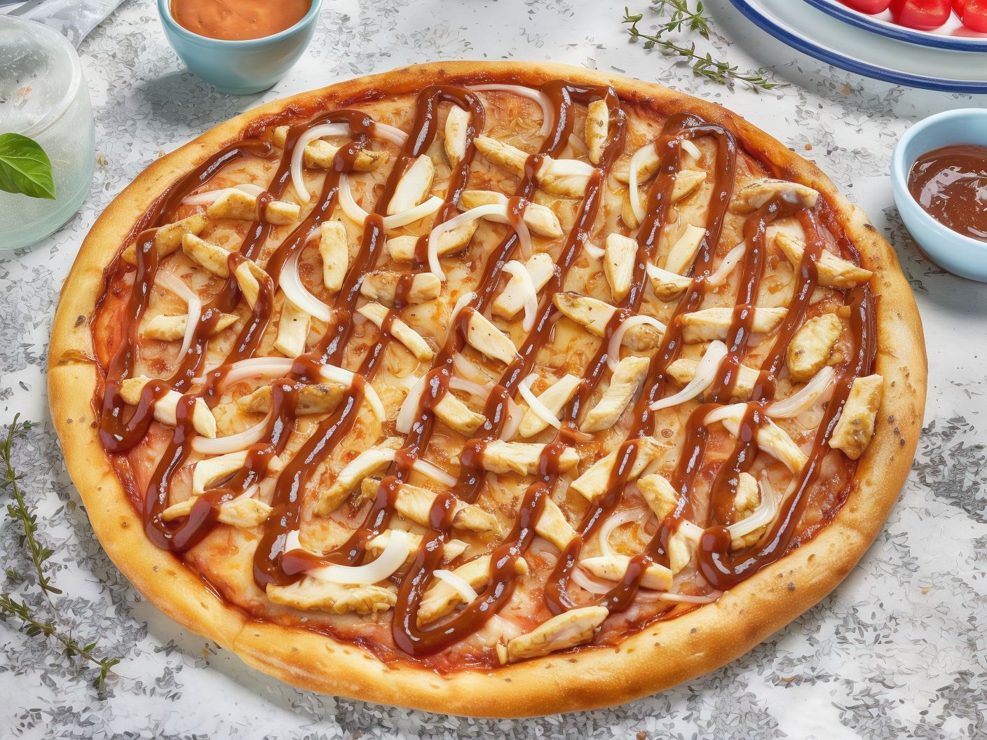 Chicken BBQ Pizza