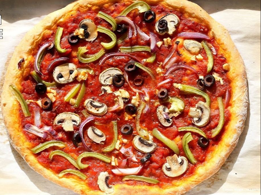 Vegan Pizza - No Cheese