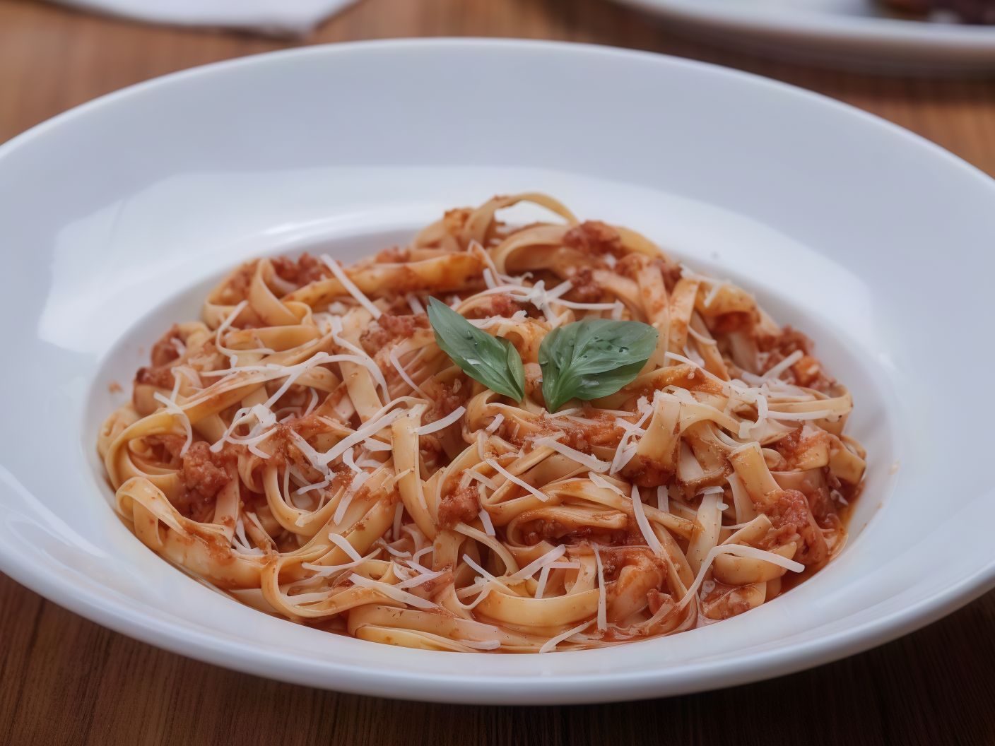Fettuccine Bolognese