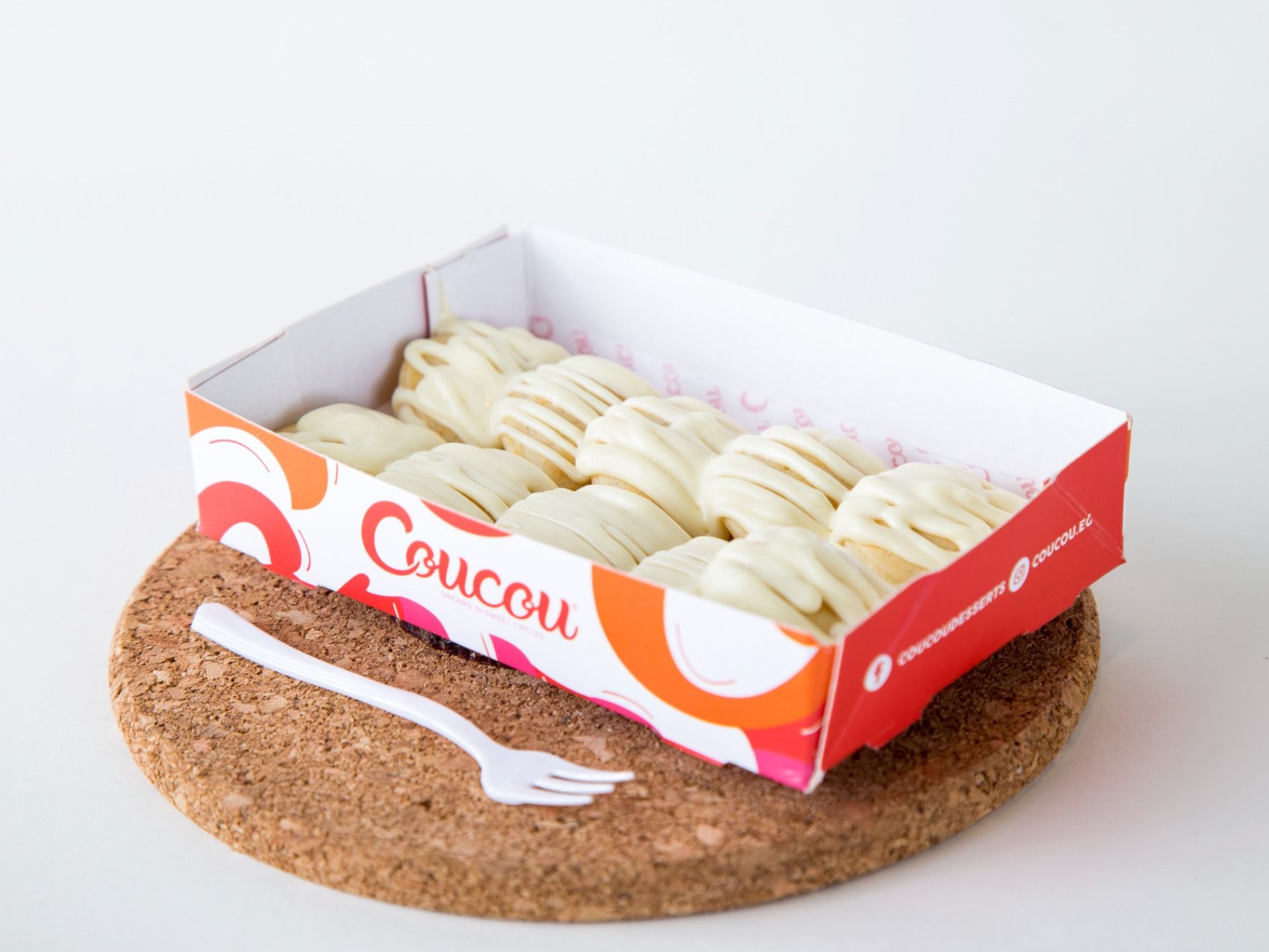 White Chocolate Mini Pancake