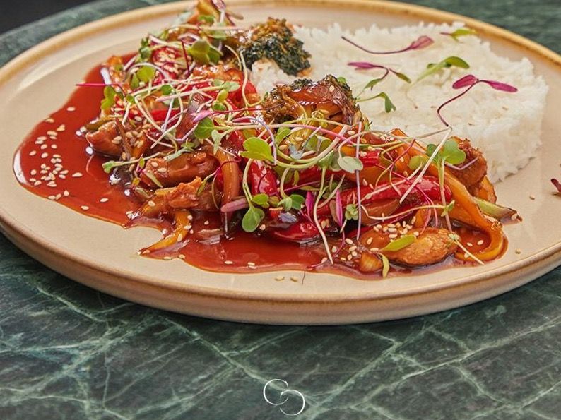 Chicken Teriyaki Dish