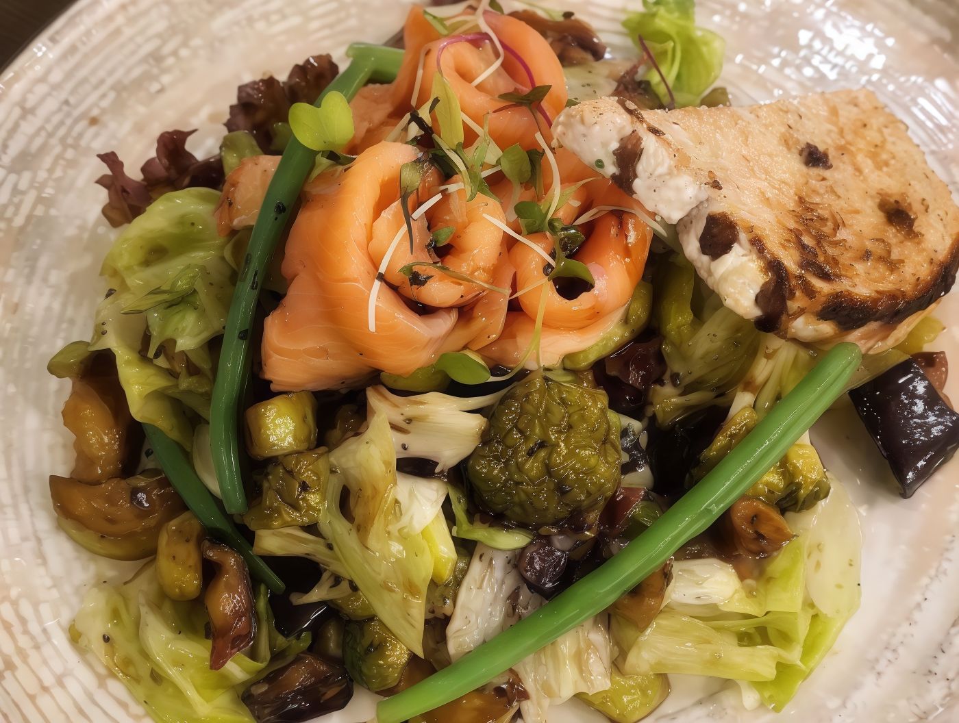 Salmon Bistro Salad