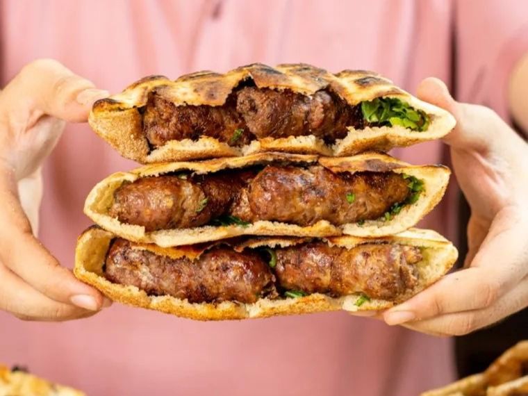 Mutton Kofta Sandwich