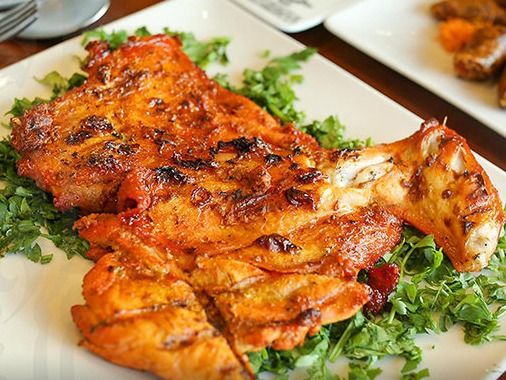 Half Grilled Chicken Platter