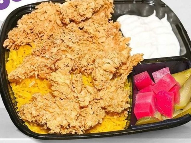 Chicken Crispy Meal With Rice