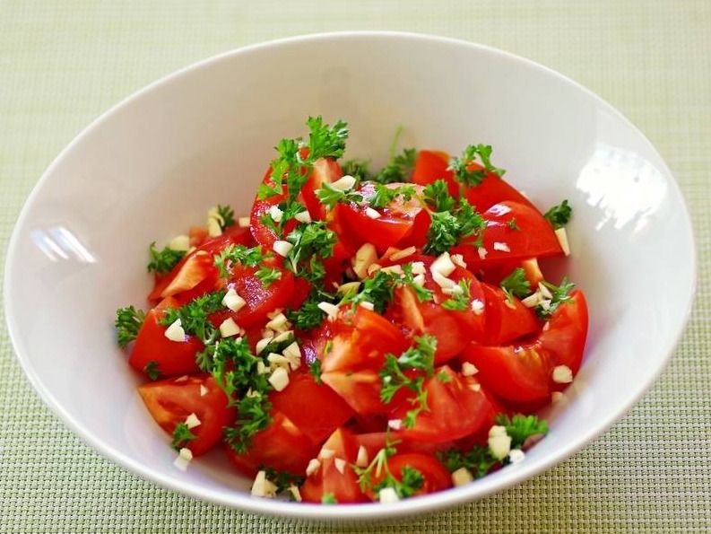 Marinated Tomato Salad