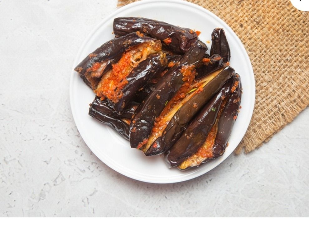 Eggplant plate