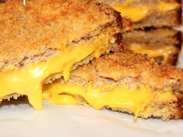 Fried cheese sandwich