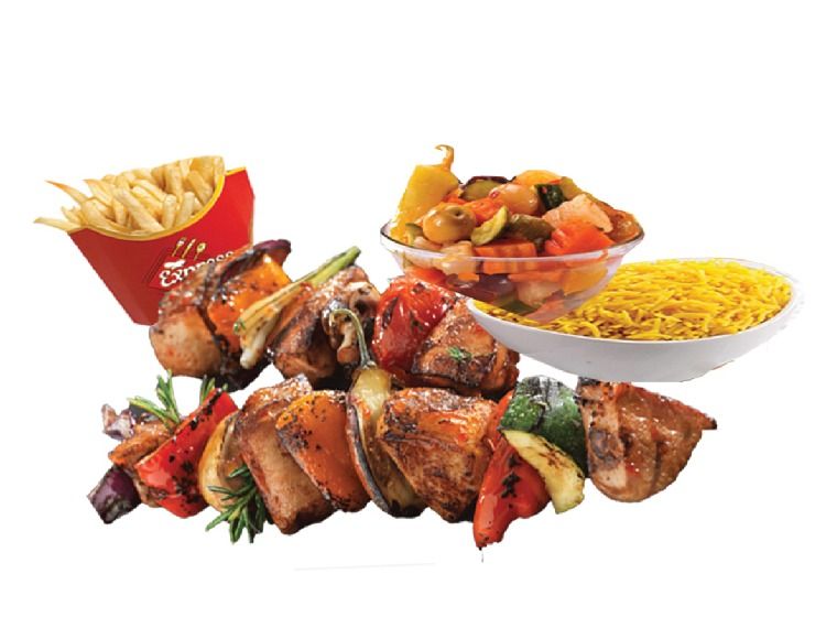 Shish Tawook Meal