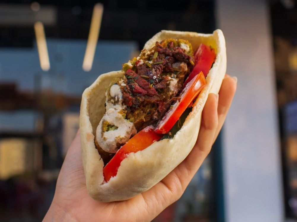 Spicy Alexandrian Ta'ameya Sandwich