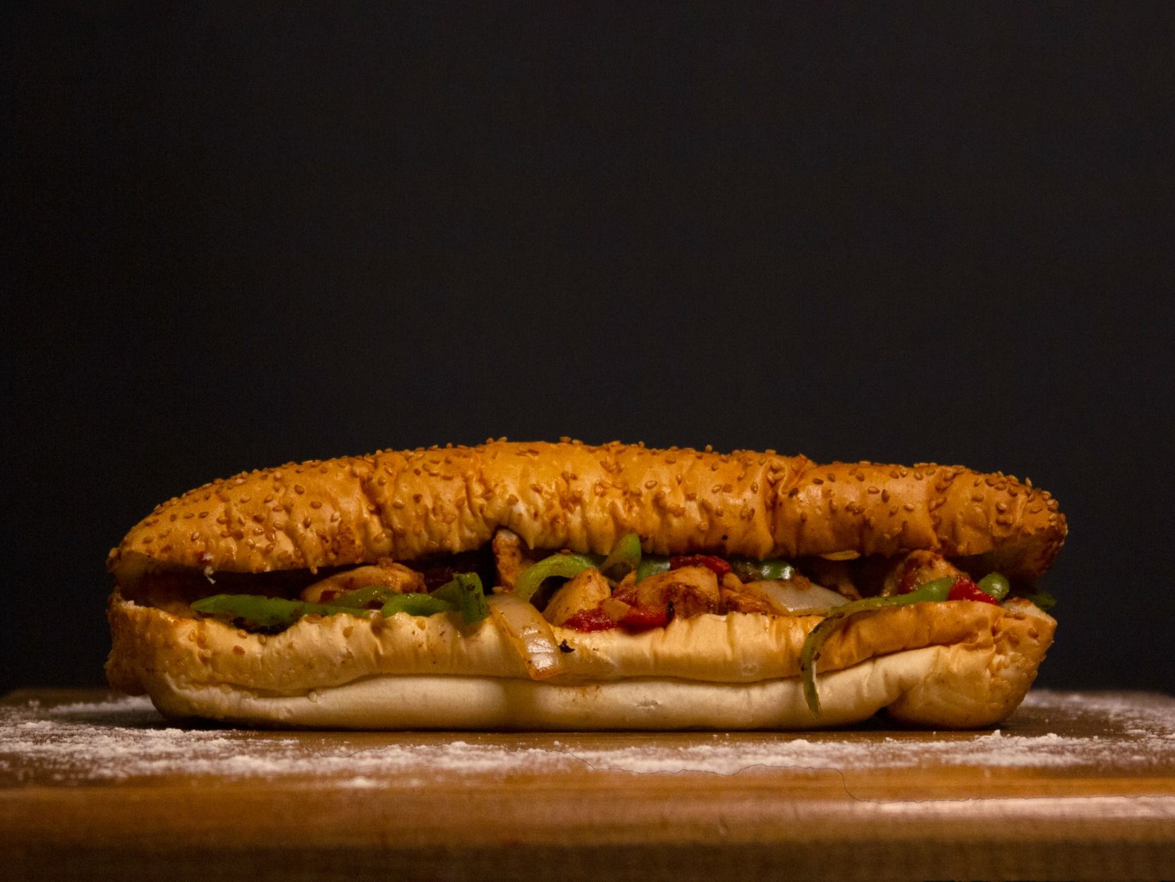 Chicken Fajita Plain Sandwich