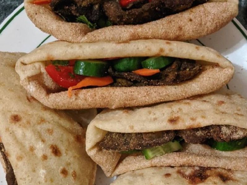 Grilled Liver Sandwich