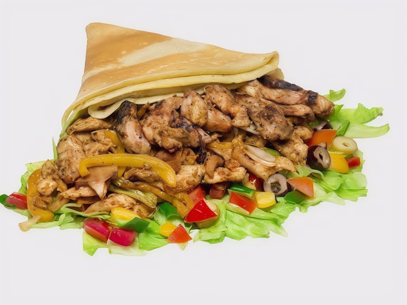 Chicken Fajita Super Lux Crepe