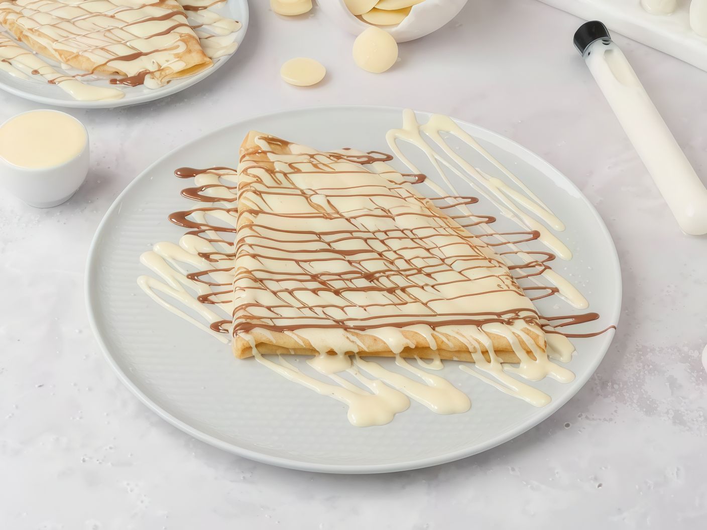 White Chocolate Crepe