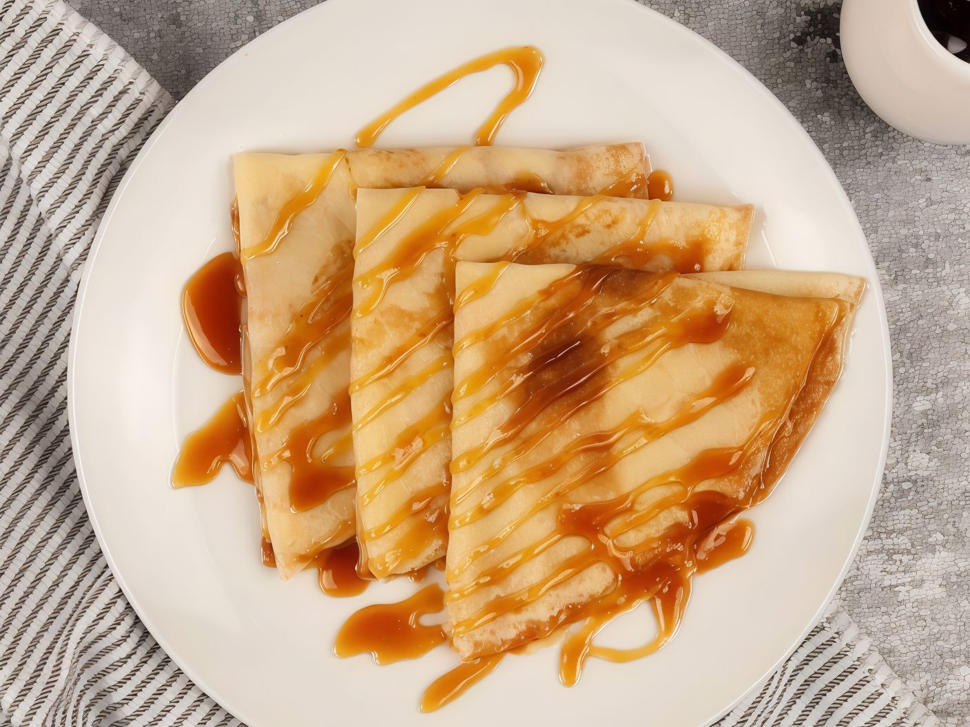 Caramel Crepe