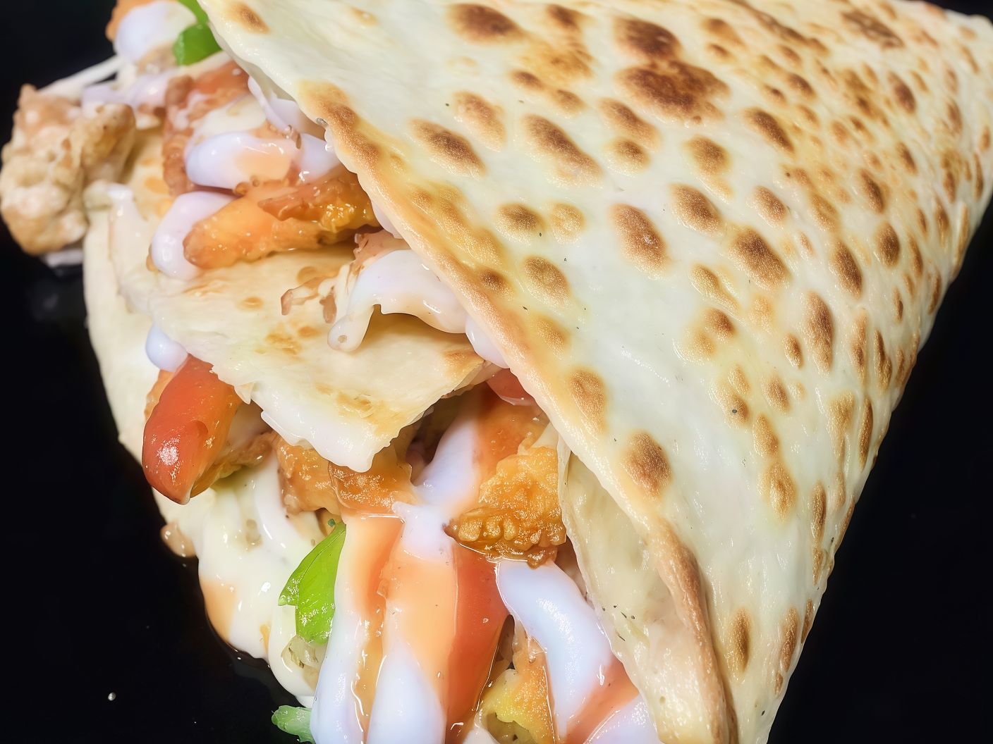 Chicken Kiev Crepe