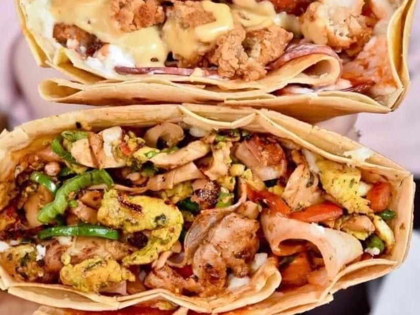 Hawaiian Chicken Crepe