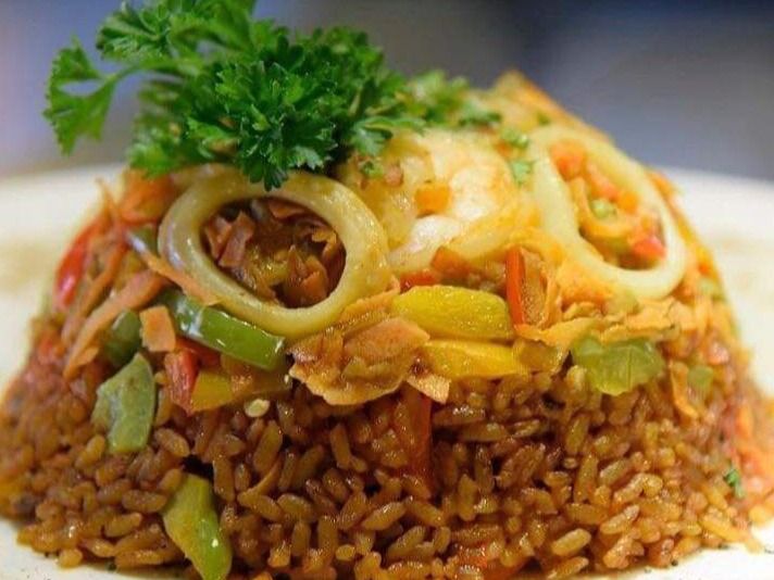Rice With Squid