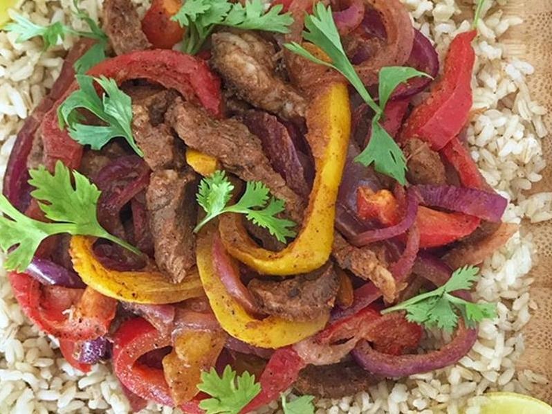 Meat Fajita Rice
