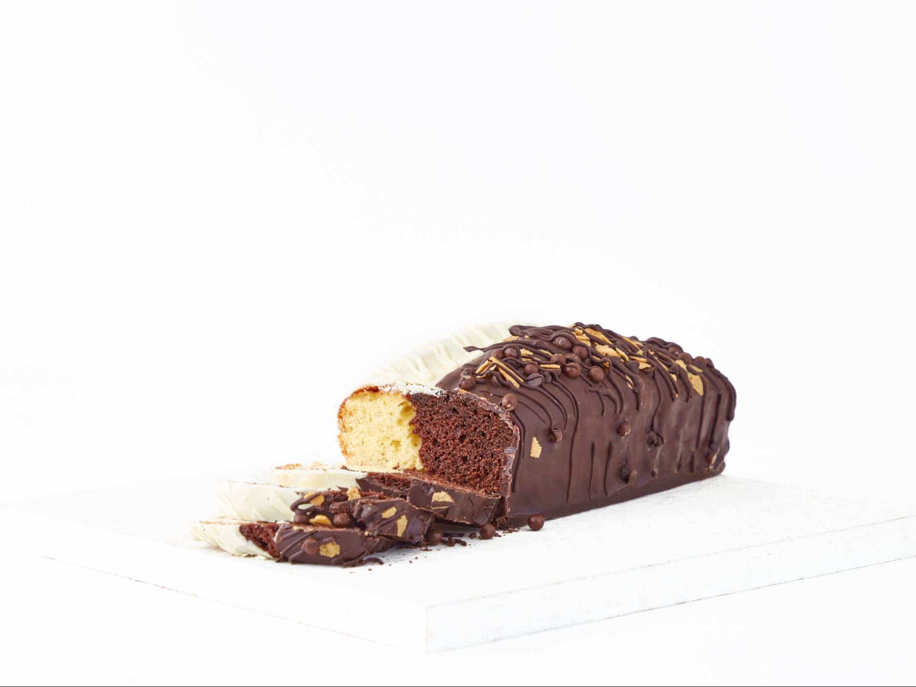 Small 1/2 and 1/2 Cake