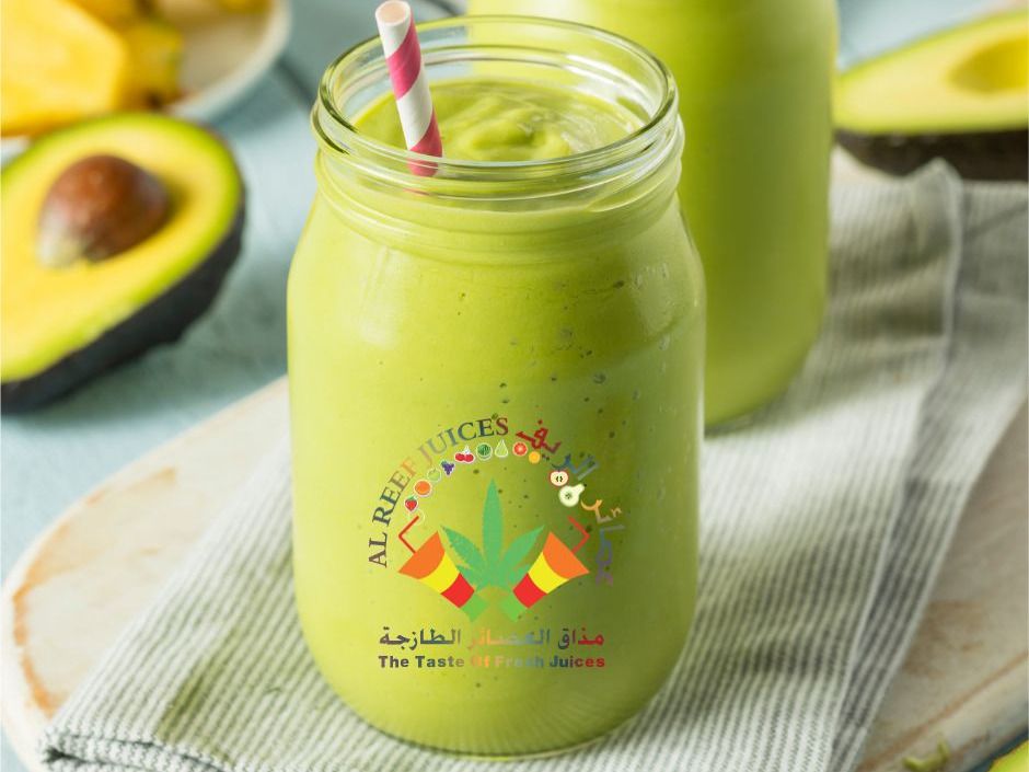Liter Avocado Bottle With Honey