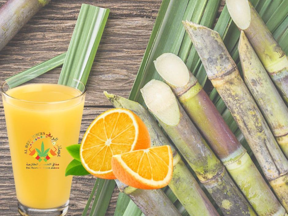 Liter Sugarcane And Orange Bottle