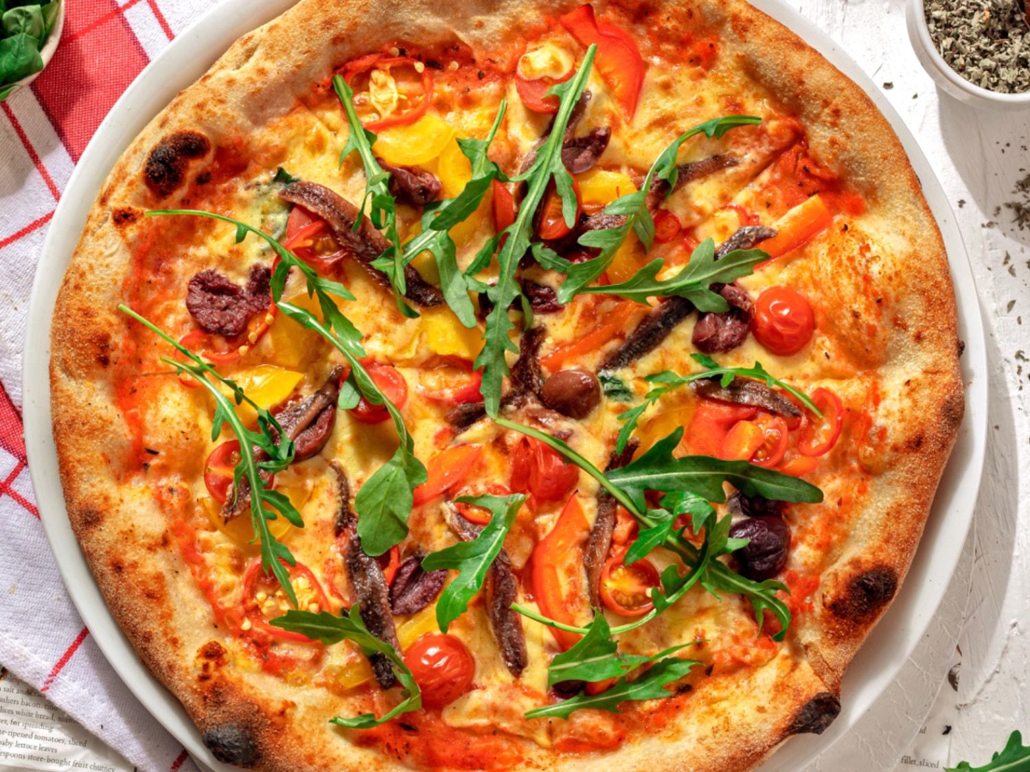 Puttanesca Pizza