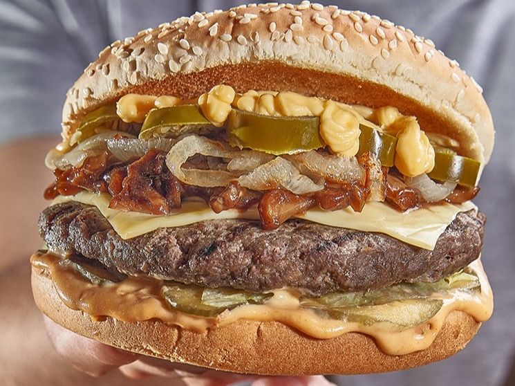 Maharaja Jalapeno Burger