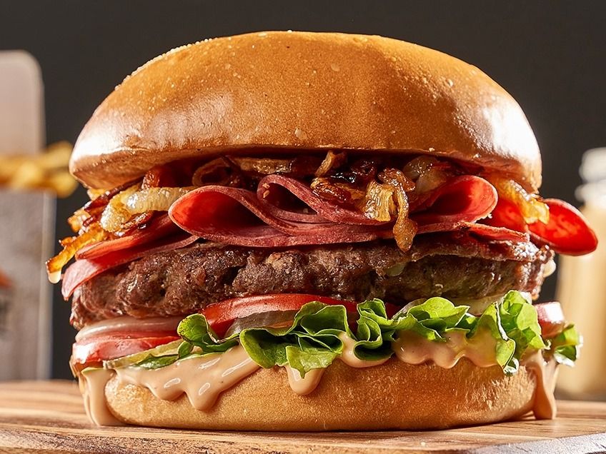 Molten Cheese Burger