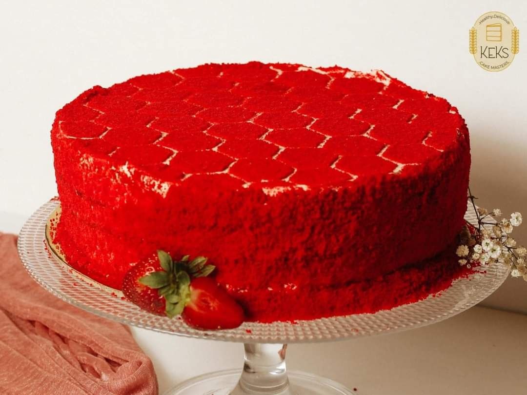 Strawberry Honey Cake
