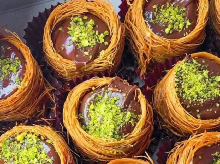 Konafa Aswar Nutella