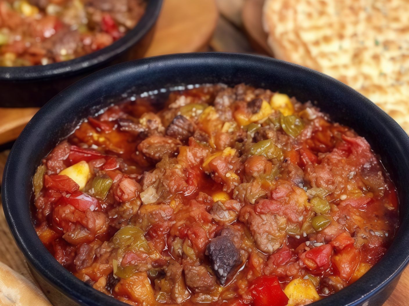 Moussaka Tagine with Minced Meat