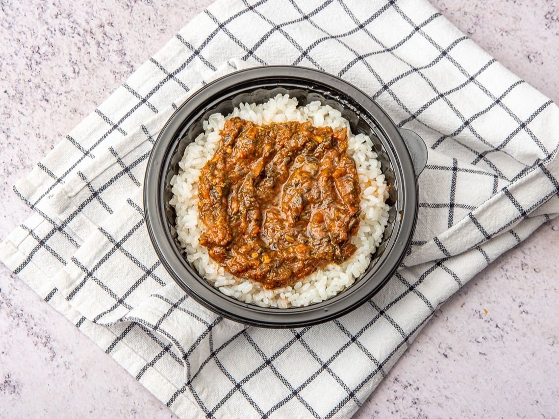 Spinach Red Sauce