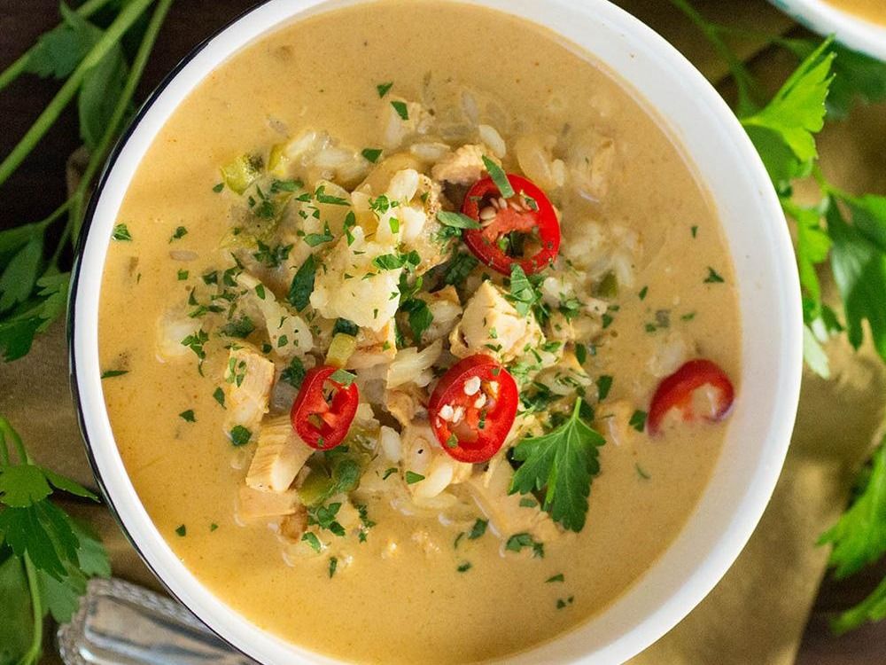 Chicken With Sweet Corn Soup