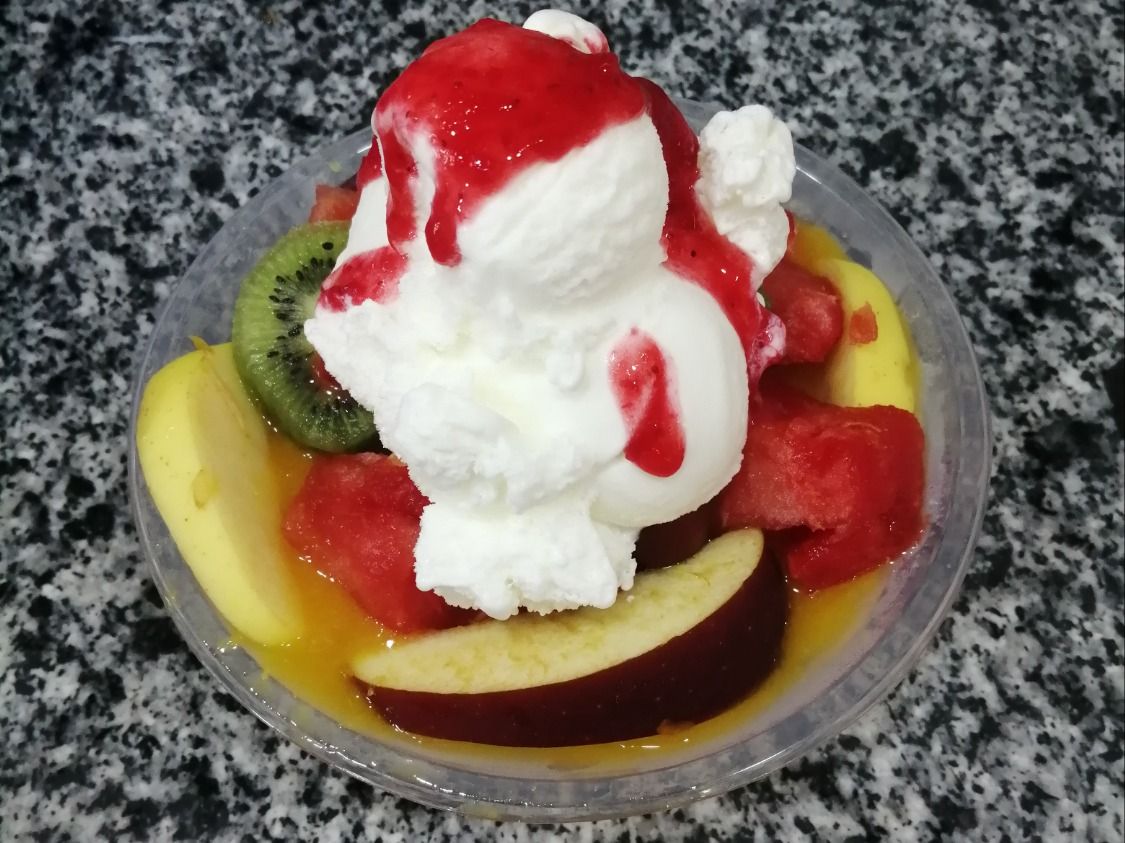 Fruit Salad Ice Cream
