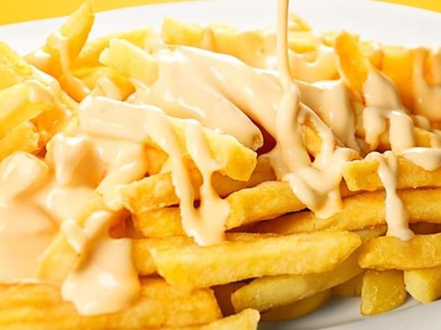 potato packet with cheddar sauce