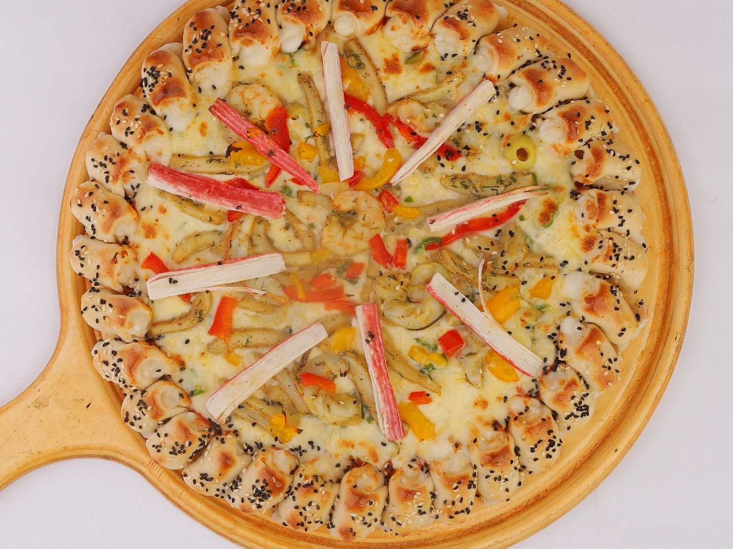 seafood pizza